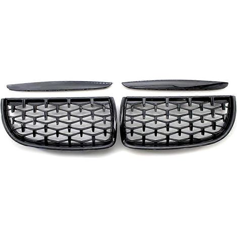 Calandre avant en forme de haricot pour BMW Série 3 E90 E91 2005-2008 51137120008 51137120007 Calandre Diamond Star (1/5)