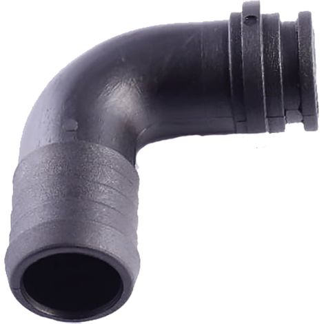 Gomito da 20 mm/90°, attacco da 1" per spruzzatore, nero AP21K201 227850
