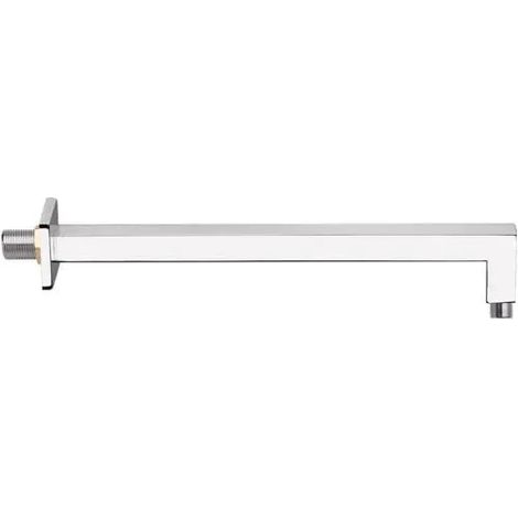 Remer - Braccio Doccia Quadro 40 Cm In Ottone Cromato