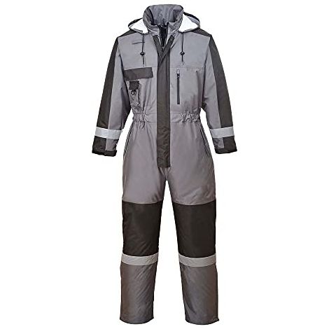 Tuta intera invernale | XL - Grey - NEUTRO (SENZA PERSONALIZZAZIONE) (1/3)