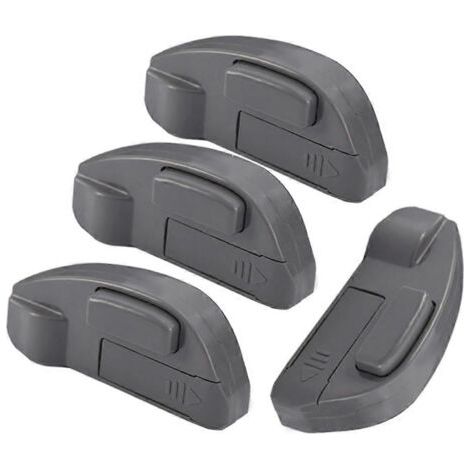 Lot de 4 lampes laser pour aspirateur, détecteur de poils d'animaux (chats, chiens), poussière, LED, pièces détachées universelles pour aspirateur. (1/5)