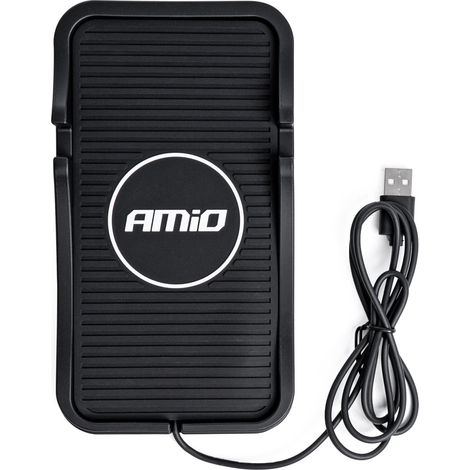 Cargador inalámbrico inductivo para coche amio-03145 de 15 W (1/5)