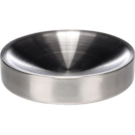 gamelle Chat - écuelle Muscat Argent en INOX antidérapante - Bol élégant - pour Chien et Chat - 110ml (1/3)