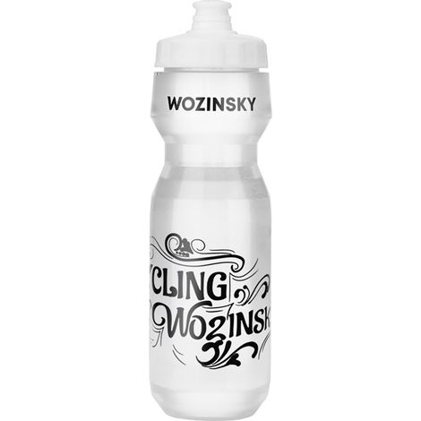Botella de agua para bicicleta de 750 ml - transparente (1/4)