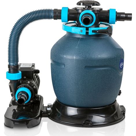 Pompa e filtro gre-pools versa pool monoblock capacità 4 m³/h