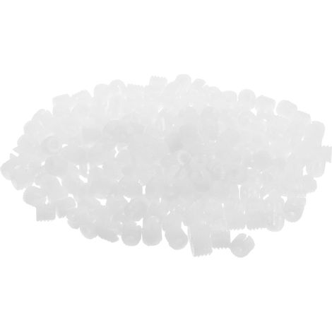 Quincaillerie pour charnières de meubles, goupilles en nylon 4 x 9 mm, 200 pièces, vis une (1/5)