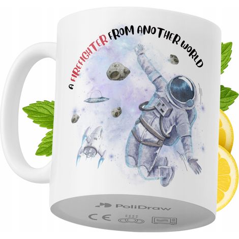 Lustige Kaffee- oder Teetasse für Feuerwehrleute mit witzigem Textdesign – ideal für Geburtstage, Namenstage, Feiertage und besondere Anlässe. Hochwertige Tasse für Zuhause, Büro und Arbeit. Farbe: We