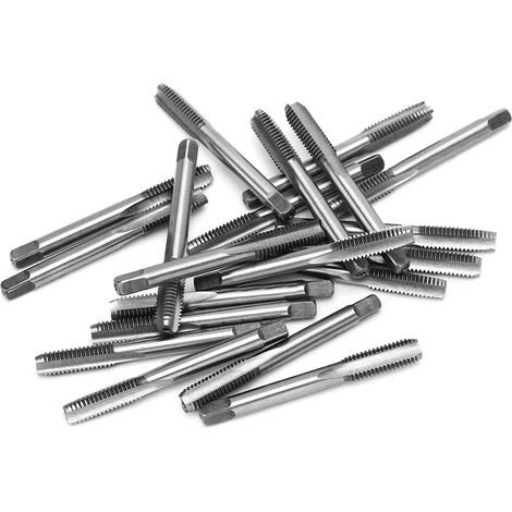 20 tarauds manuels métriques M8 en acier allié (1/5)