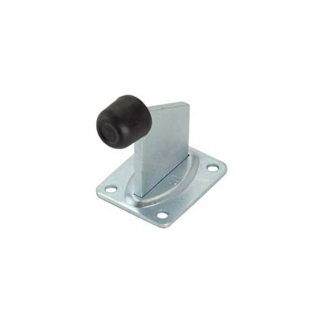 ARRESTO FINE CORSA PER CANCELLI SCORREVOLI PIASTRA A FISSARE ART.382G- - mm.70x111h. - 2 pezzi COMBI