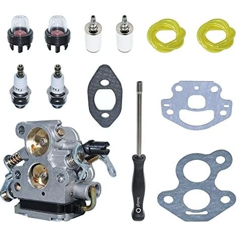 Kit de carburateur , pour pièce de tronçonneuse Husqvarna 235 236 240 235E 240E, 545072601, 574719402, 545072601, 574719402, 545061801 (1/5)