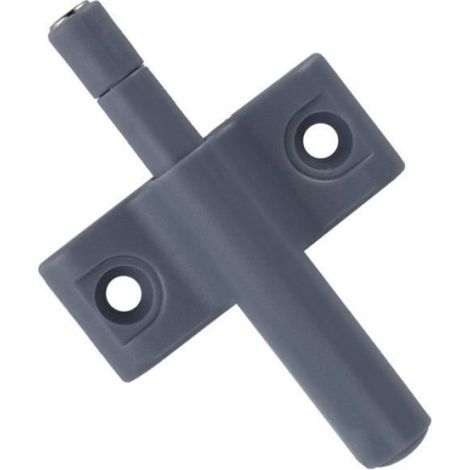 Loquet de porte - - 10 pièces - Système amortisseur - Poussez pour ouvrir - Blanc (1/2)