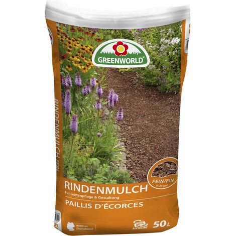 ASB Greenworld Qualitätsrindenmulch 50L fein 0-20 mm Rindenmulch (1/2)
