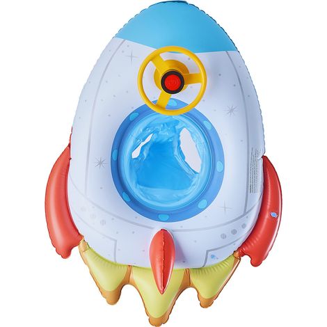 Float Gonflable - Siège Renforcé Pour Bébé - Convient Piscine Jardin Plage - Capacité 25 Kg - Dimensions 109 x 99 x 48 Cm - PVC Écologique - 1 Pièce (1/5)