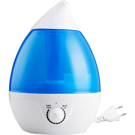Humidificateur d'aromathérapie silencieux avec lumières colorées, brumisation abondante et brume fraîche, idéal pour la maison, l'hôtel ou le bureau (2,6 L). (1/5)