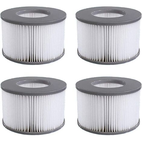 Filtre Spa Lite pour mspa,Filtre pour mspa Lite, pour MSPA Whirlpool Filter - Cartouches filtrantes pour sous - Bateaux et Spa Chauds - Modèle à partir de 2020 (4pcs)dengyank