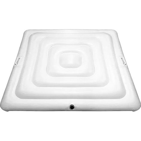 Housse Spa Gonflable Couvercle Pliable Anti-poussière Protection Solaire Couverture imperméable et isolée pour Spa pour, extérieur, Jardin, terrasse, arrière-Cour, Hiver (1/5)