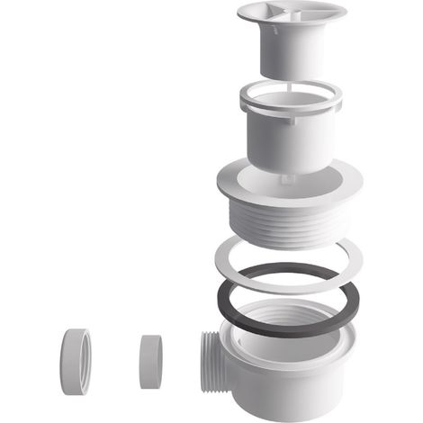 Balneo Siphon 68mm, pour receveurs de douche, hautere 68mm, Stone Tray