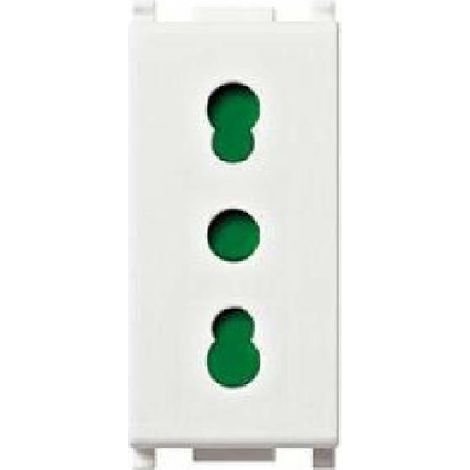 Vimar plana presa 2poli+terra 16a antibatterico 14203.ab