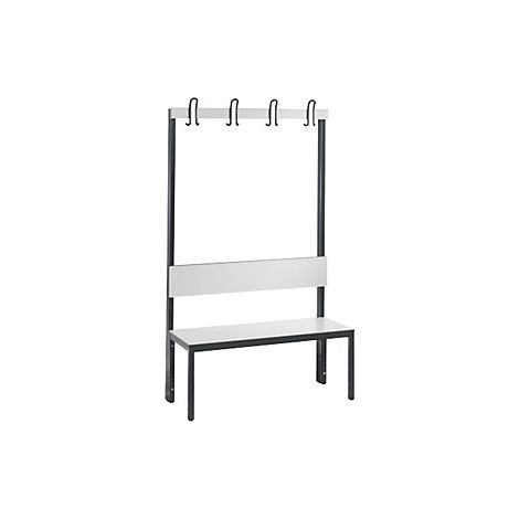 C+P  Panca per spogliatoi COMFORT  un lato utile  HPL 