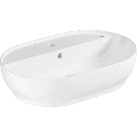 Grohe Essence - Vasque, 60x40 cm, avec trop-plein, avec trou pour robinetterie, blanc alpin 103569SH00 (1/5)