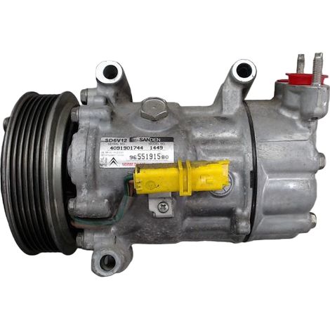 [PRODUIT D'OCCASION] Compresseur Air Conditionne PEUGEOT 206 ♻️ Ref Oe. 9800822280 - Garantie à vie (1/4)