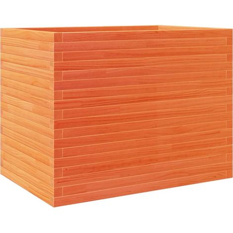 Maison Exclusive - Fioriera Giardino Marrone Cera 90x60x68,5cm Legno Massello Pino