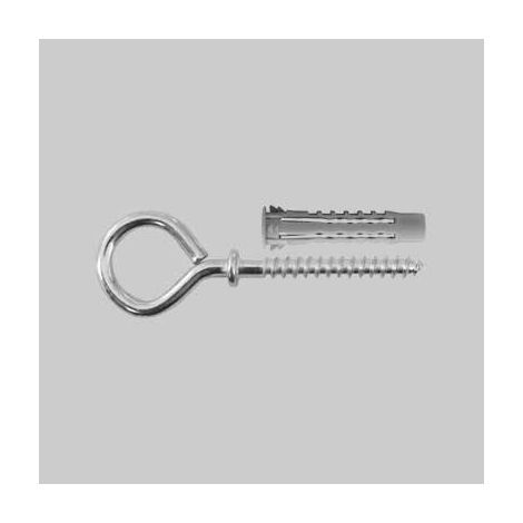 TASSELLO CON OCCHIOLO CHIUSO 'MJ01' Ø 6x30 mm - vite 4,5x35