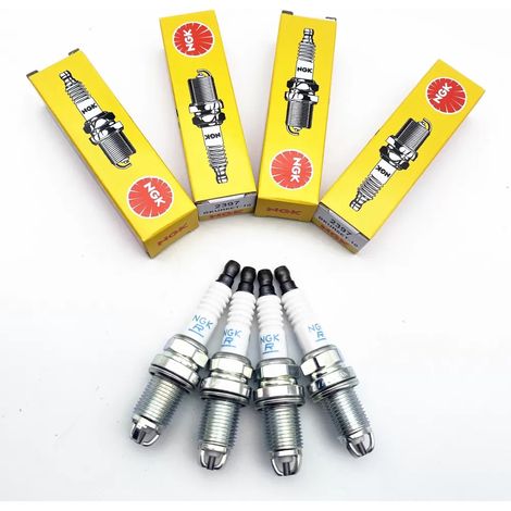 4x NGK Zündkerzen BKUR6ET-10 2397 pour VW Golf Passat Polo Audi A3 A4 A6 Seat