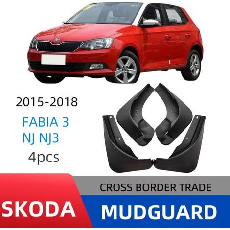 Bavettes adaptées aux Skoda Fabia 3 NJ3 et modèles 2015-2018 bavettes résistantes aux éclaboussures et à l’usure.