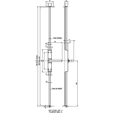 Vachette Cremona Bombero 742 inox seguridad robusta (1/2)