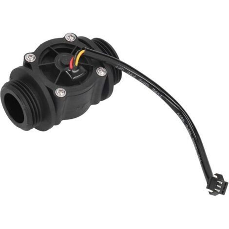 G1in Hall Effect Liquid Water Flow Sensor, 1-60L/min Water Flow Sensor for Water Heater Dispenser Card Reader, DC3-24V (1/5)