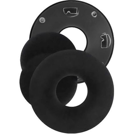Coussinets d'oreille noirs pour casques K121, K121S, K141 II et K142 HD. (1/5)