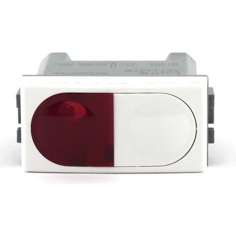Portalampada spia rossa LUNA C4371R Bticino