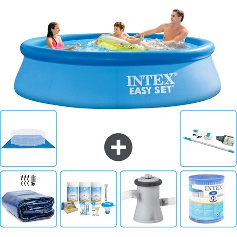 Intex Piscine Easy Set Ronde - 305x76 cm - 7-pièces S40557 (1/5)