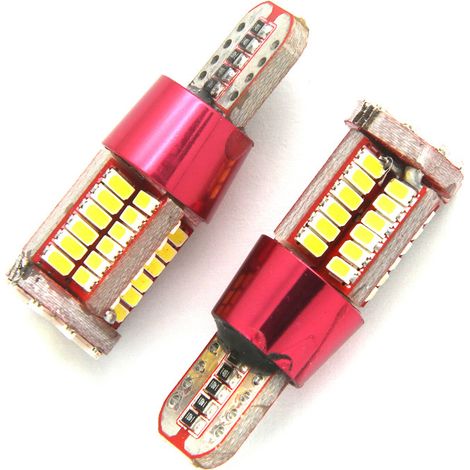 Coppia lampadine auto 51 led smd luce fredda attacco t10 lampade cruscotto CA-45 (1/4)