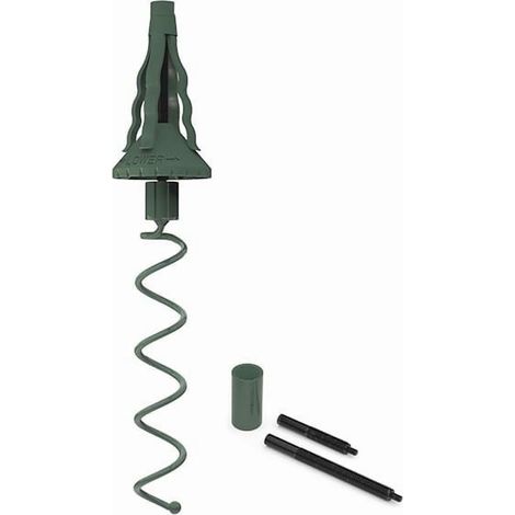 Support Pour Sommet D Arbre De Noël - Support Réglable Pour Décoration De Sommet - Compatible Avec Embouts Étoiles Et Anges - Pour Troncs Jusqu À 32 Mm (1/3)