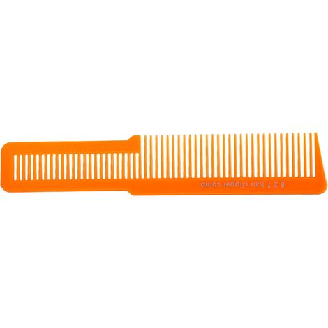 Tondeuse à cheveux professionnelle pour salon, peigne de coupe coiffeur barbier, accessoire de rasage et coupe, couleur orange, outil de finition pour coiffure (1/5)