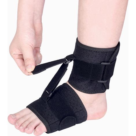 Knöchel Fuß Orthese Weichen Komfort AFO Fuß Tropfen Orthotischen Brace Fußstütze Dämpfung Kompression