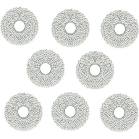 8 Pie These for Ecovacs Debot / T20 Pro / X1 OMNI / T10 Omni / Robot Vacuum Vadrouille Accessory Pie This of Replacement (1/4)