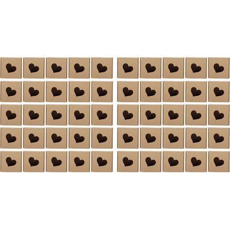 Boîte Cadeau Savon Artisanal 50Pcs - Emballage Écologique pour Mariage, Bonbons et Bijoux (1/5)