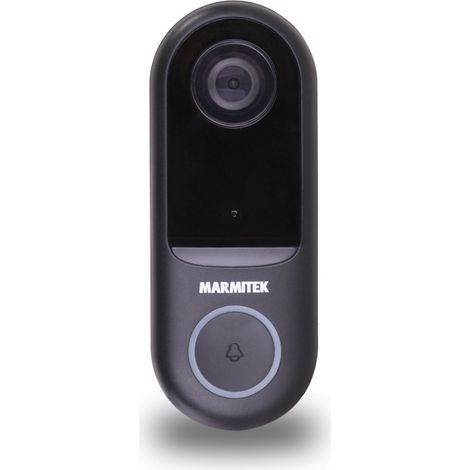Sonnette vidéo intelligente Marmitek BuzzLO avec caméra HD 1080p-AquaForge (1/5)