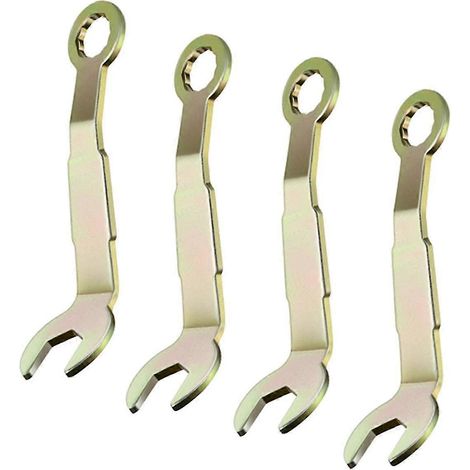 Clé de réglage de pivot pour porte coulissante (lot de 4), clé de réglage pour porte de placard, clé plate de 3/8 pouce (1/5)