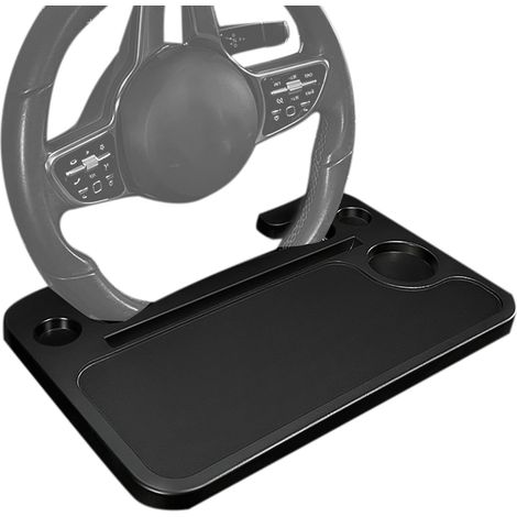 Table de tablette au volant Support de siège de voiture pour manger Bureau de voiture polyvalent Support d'ordinateur portable de voiture Organisateur de voiture Accessoires de voiture pour manger (1/5)