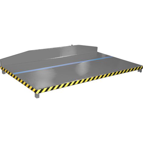 Bauer Restgitter-Palette RGP-1, lackiert, Mausgrau