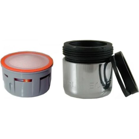 Aeratore femmina 22x100 e maschio 24x100, 2,5L / minuto