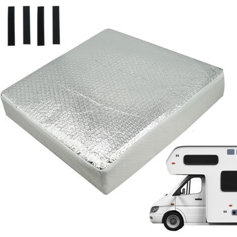 Isolateur d'Aération pour Camping-Car - Isolateur Imperméable et Réfléchissant pour Fenêtre de Toit - Accessoire de Ventilation Amovible pour Caravane et Remorque (1/4)