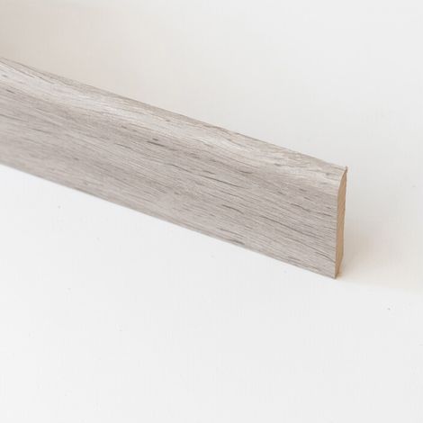 BATTISCOPA 70X10 MM MDF 240 CM ROVERE GRIGIO- 10,0 pz