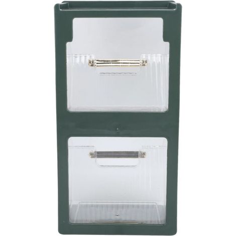 Scatola porta bustine di tè, ampia apertura, pratico organizer per bustine di caffè e tè. (1/4)