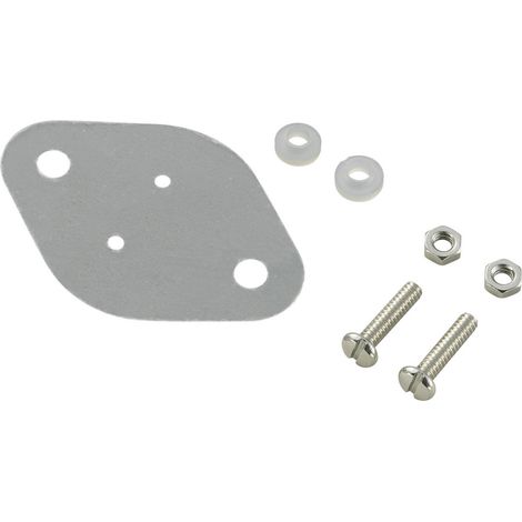 TRU COMPONENTS TC-A18-9C Montagematerial-Set für Halbleiter (L x B) 42 mm x 30 mm Passend für (Gehäu