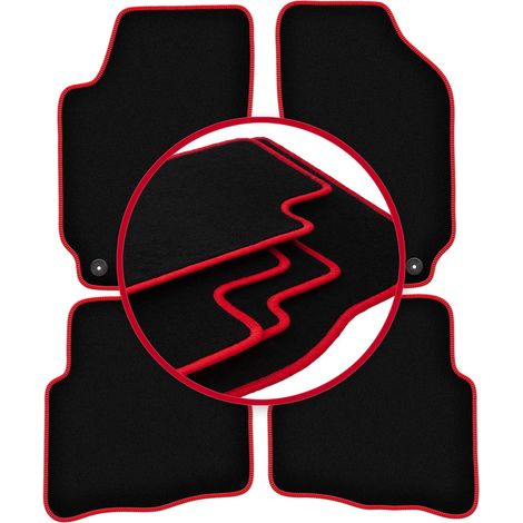 Tappetini auto CARLUX-RED per: Skoda Fabia I hatchback, berlina, station wagon (1999-2007) (1/5)